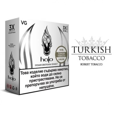 Turkish Tobacco VG 3 x 10мл / 1.5мг - Halo Изображение 1