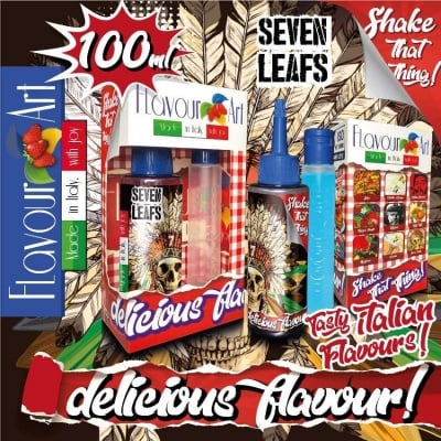 FlavourArt MIX and SHAKE Short Fill 60мл/100мл + 40мл VG - Seven Leafs Изображение 1