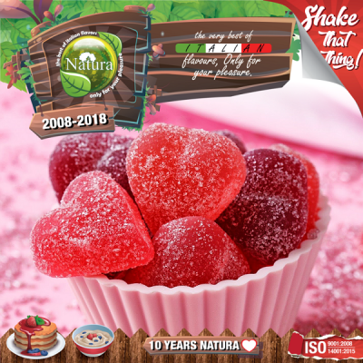 Natura Premium MIX and SHAKE Short Fill 60+40мл - Candy Berries Mix Изображение 1