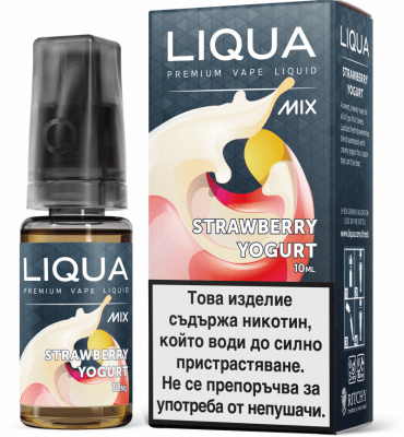 Strawberry Yogurt 18мг - Liqua Mixes Изображение 1