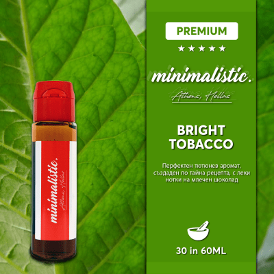 Minimalistic Short Fill 30/60мл - Bright tobacco Изображение 1