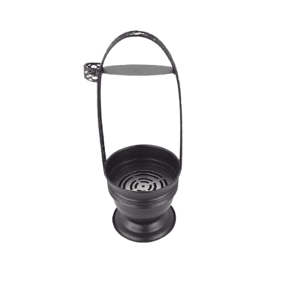 Hookah charcoal holder basket - black Изображение 1