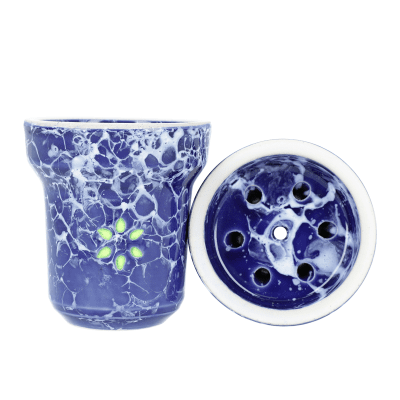 Hookah bowl Solaris Eva - blue/white Изображение 1