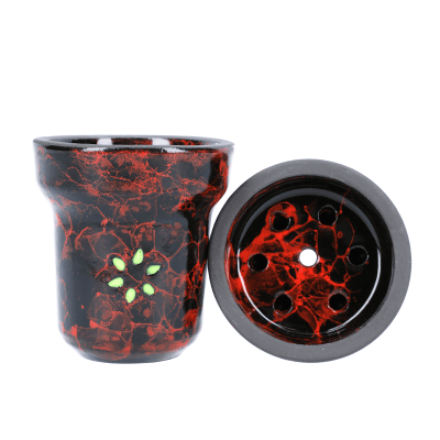 Hookah bowl Solaris Adam - black/red Изображение 1