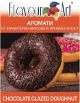 Flavour Chocolate glazed doughnut - FlavourArt