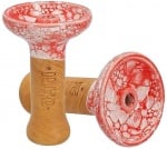 Hookah bowl Oblako Phunnel M - red and white Изображение 1